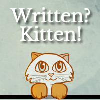 The Official Written? Kitten! logo